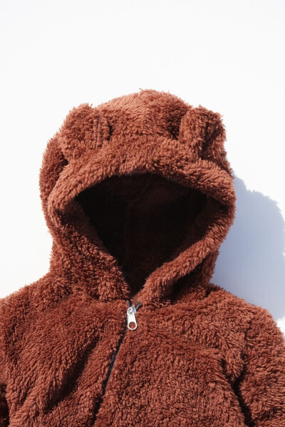 Baby Boy Girl Toddler Fluffy Monthly And Age Jumpsuit - 4