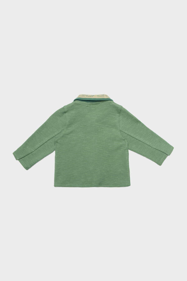 Baby Boy Green Jacket 23ss0lt8704 - 5