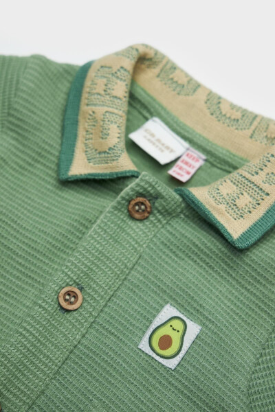 Baby Boy Green Jacket 23ss0lt8704 - 6