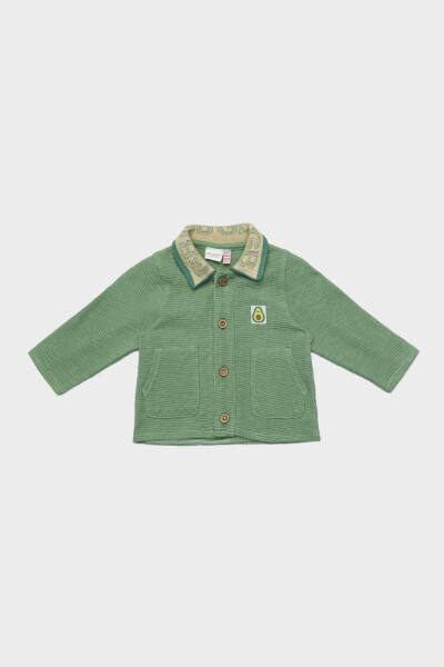 Baby Boy Green Jacket 23ss0lt8704 - 1