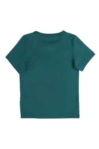 Baby Boy Green T-Shirt-Green - 3