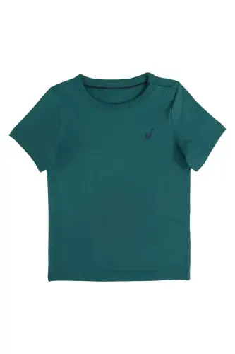 Baby Boy Green T-Shirt-Green - 1