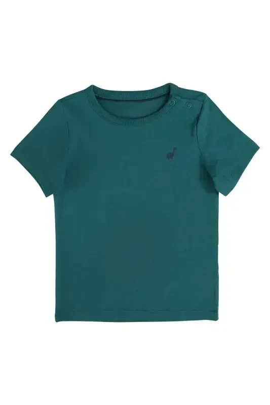 Baby Boy Green T-Shirt-Green - 1