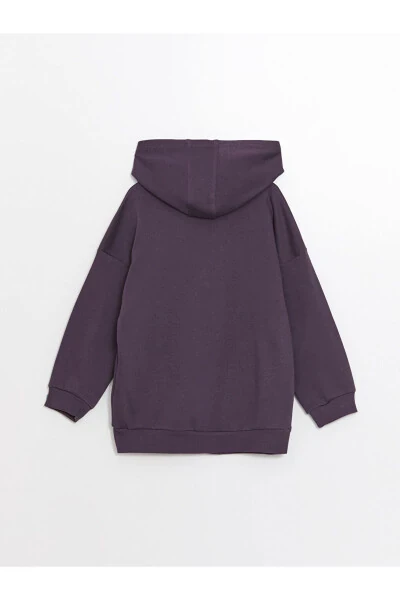 Baby boy hooded zippered sweatshirt - 6