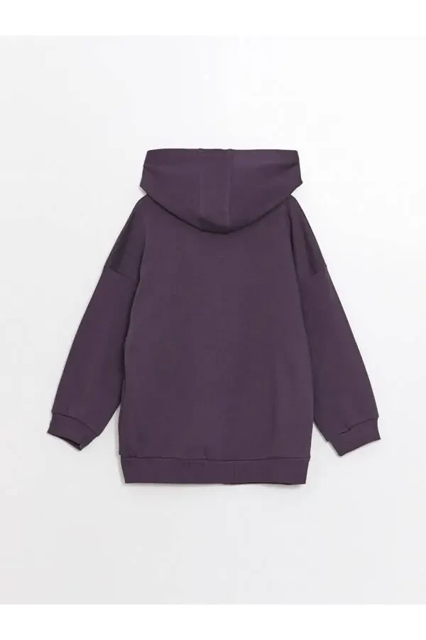 Baby boy hooded zippered sweatshirt - 6