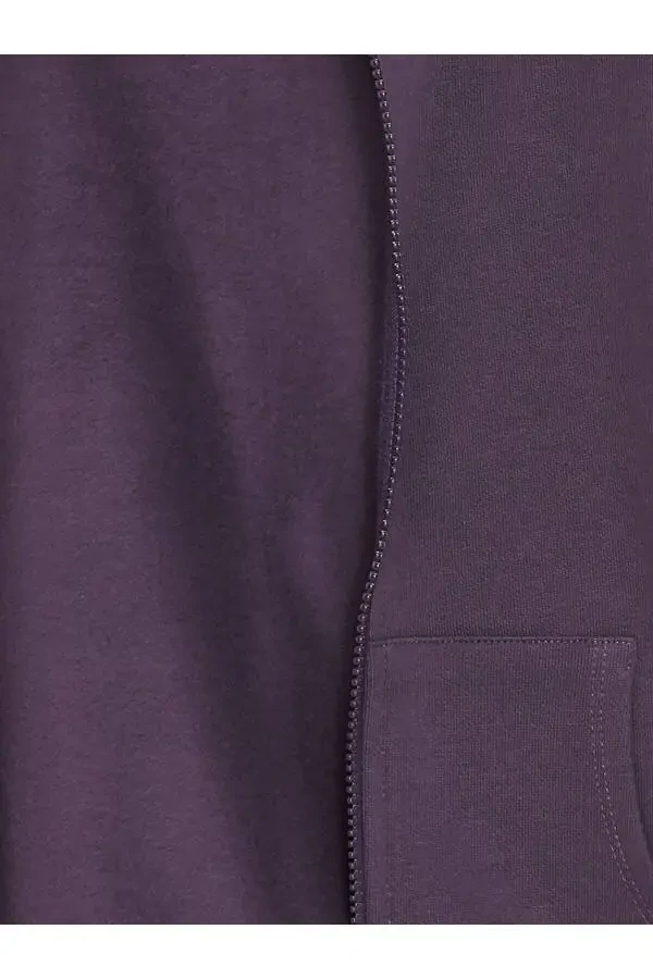 Baby boy hooded zippered sweatshirt - 2