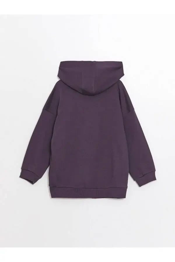 Baby boy hooded zippered sweatshirt - 3