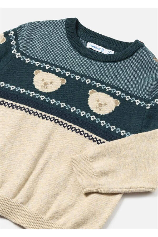 Baby Boy Jacquard Sweater 2311 - 2