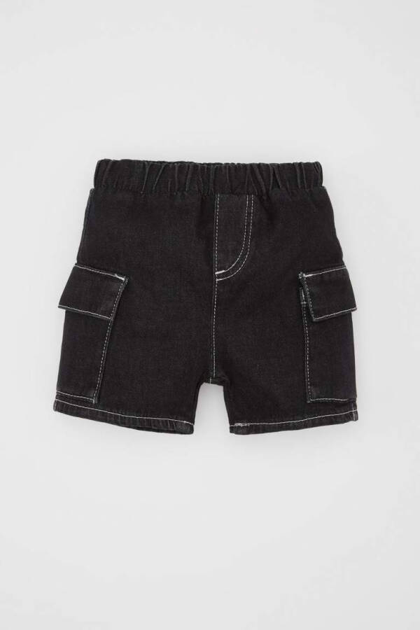 Baby Boy Jean Shorts Anthracite - 3