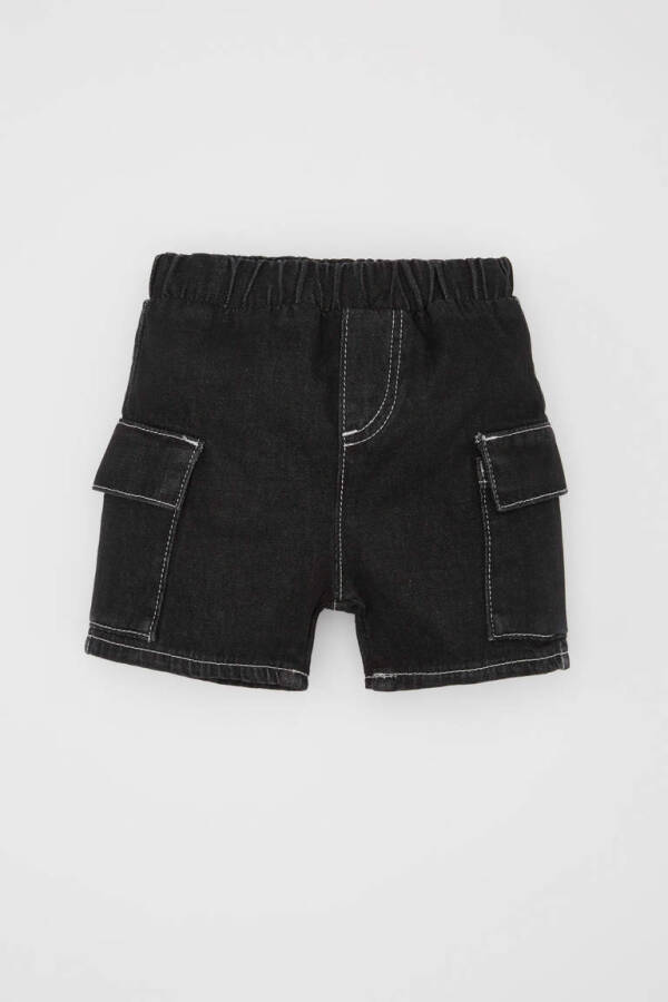 Baby Boy Jean Shorts Anthracite - 7