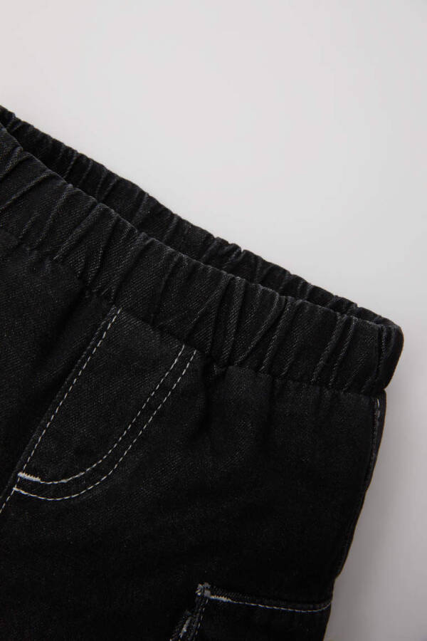 Baby Boy Jean Shorts Anthracite - 8