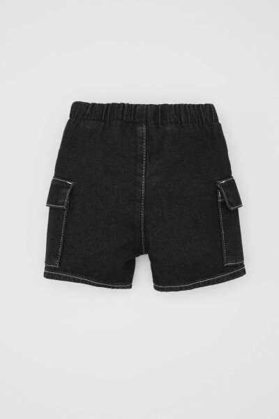 Baby Boy Jean Shorts Anthracite - 10