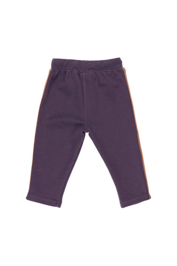 Baby Boy Kangaroo Pocket Detail Sweatpants - 2