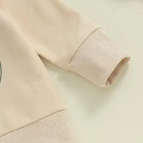 Baby Boy kuzgi kiyimlar to'plami uzun qisma harf bosma sviter shimlar chaqaloq bolalar kiyimlari 6 12 18 24 oy 2T - 5