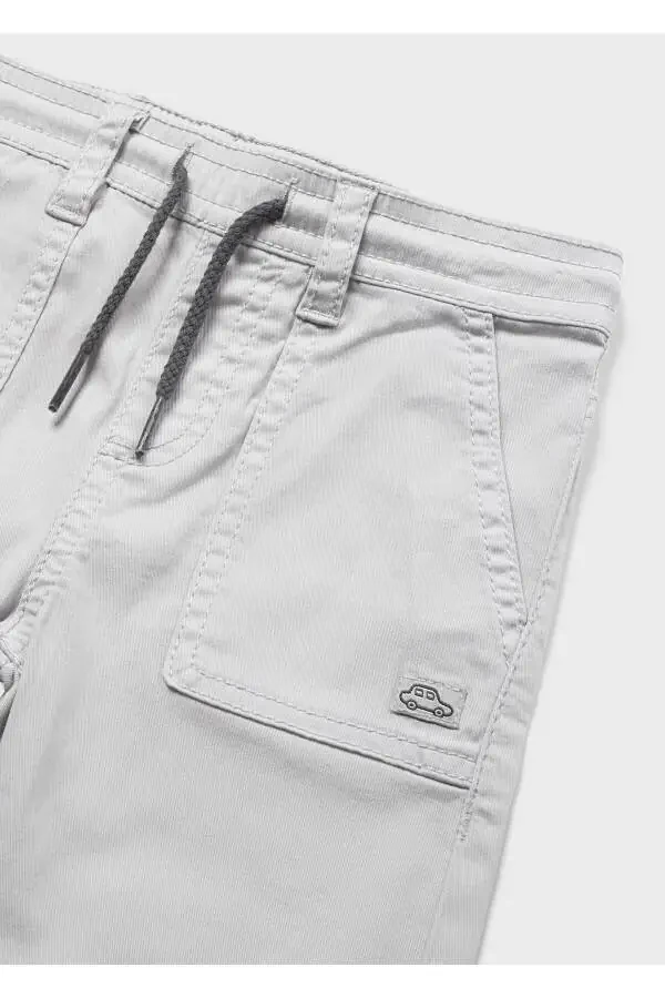 Baby Boy Lace-Up Trousers Grey 1523 - 2