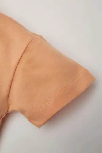 Baby Boy Lion Printed Short Sleeve T-Shirt Z6942a224sm - 3