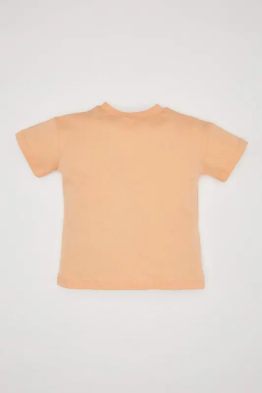 Baby Boy Lion Printed Short Sleeve T-Shirt Z6942a224sm - 4