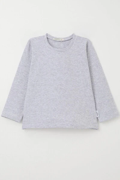 Baby Boy Long Sleeve T-Shirt Basic 9 Months-3 Years, Light - Modazone