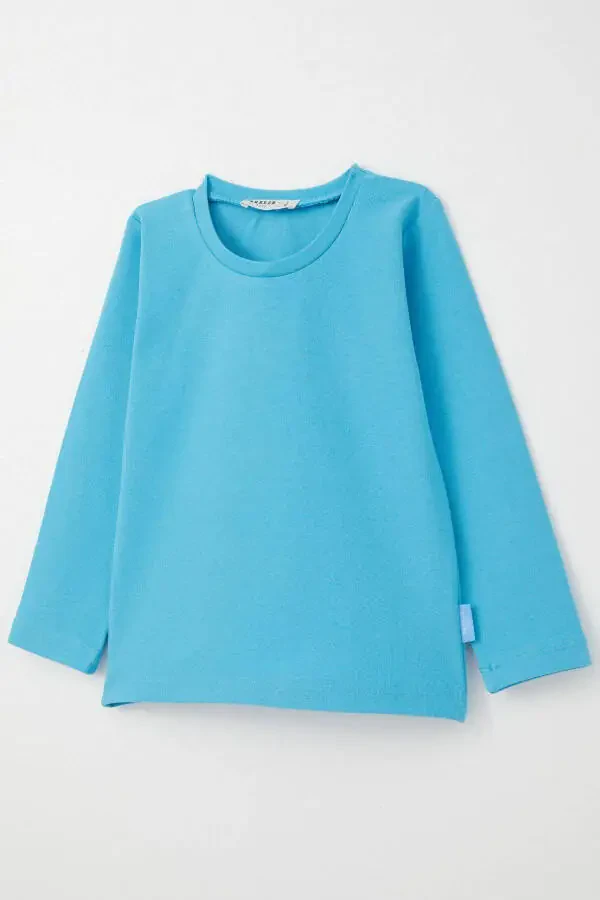 Baby Boy Long Sleeve T-Shirt Basic 9 Months-3 Years, Ma - 3