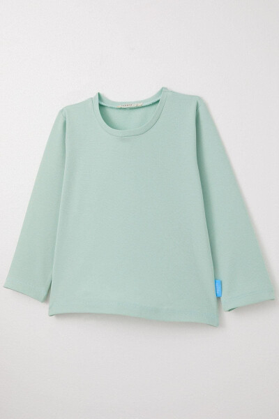 Baby Boy Long Sleeve T-Shirt Basic 9 Months-3 Years, Mi - 3