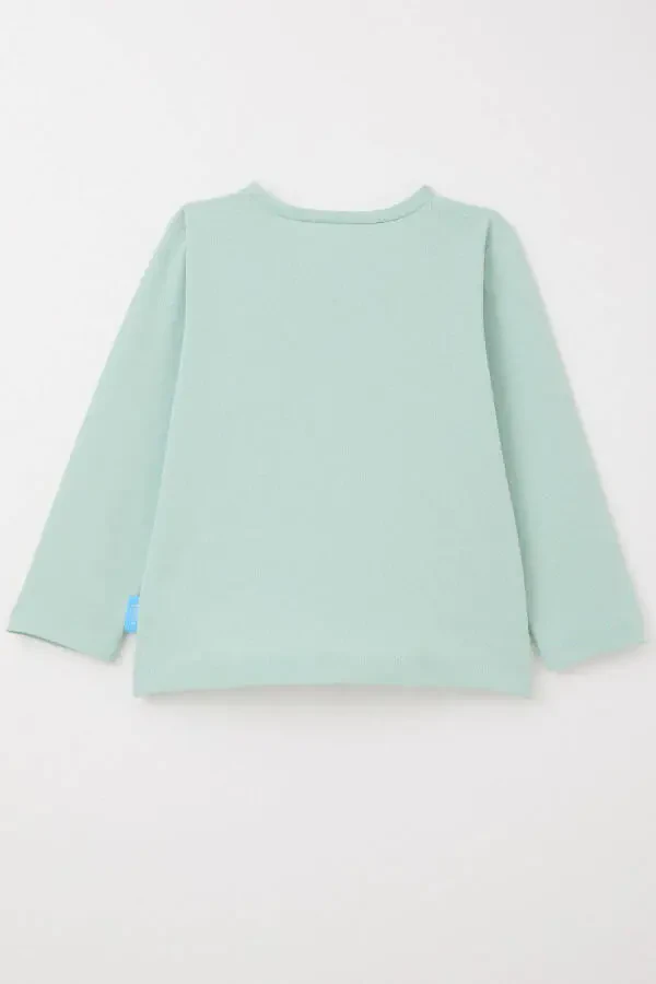 Baby Boy Long Sleeve T-Shirt Basic 9 Months-3 Years, Mi - 2