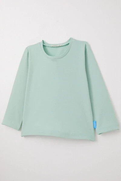 Baby Boy Long Sleeve T-Shirt Basic 9 Months-3 Years, Mi - 3