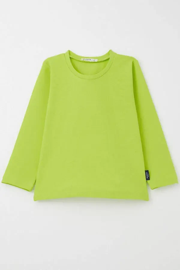 Baby Boy Long Sleeve T-Shirt Basic 9 Months-3 Years, What - 1