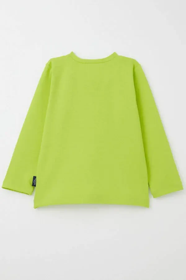 Baby Boy Long Sleeve T-Shirt Basic 9 Months-3 Years, What - 2