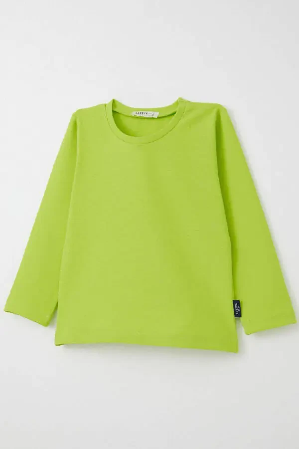 Baby Boy Long Sleeve T-Shirt Basic 9 Months-3 Years, What - 3