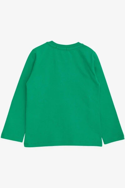 Baby Boy Long Sleeve T-Shirt Bear Print Text - Modazone (1)