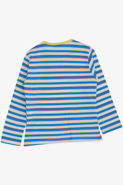 Baby Boy Long Sleeve T-Shirt Patchwork Colorful Striped - BREEZE (1)