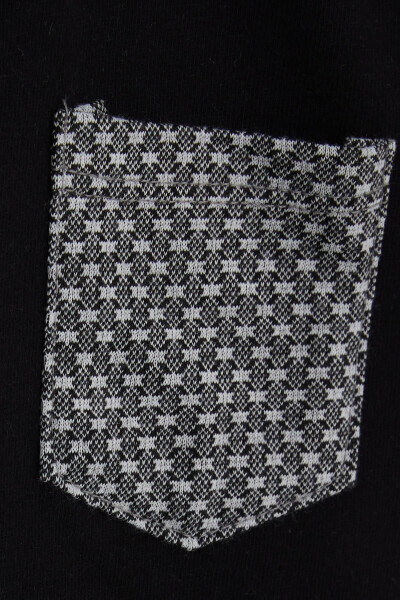 Baby Boy Long Sleeve T-Shirt with Pocket and Badge 9 Months-3 - 4