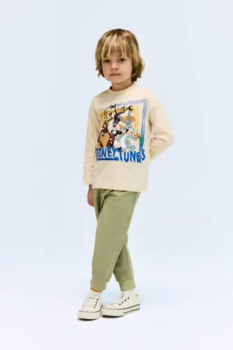 Baby Boy Looney Tunes Crew Neck Long Sleeve - 1