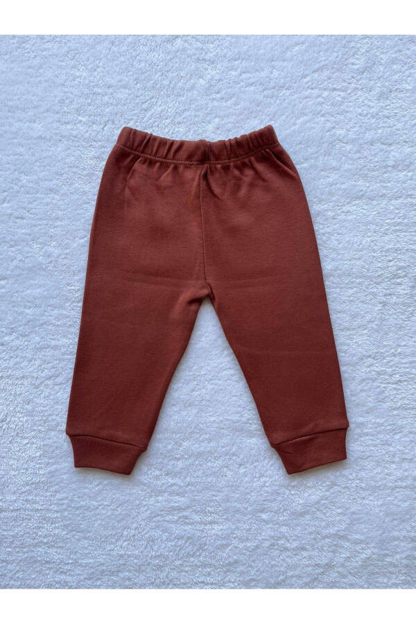 Baby Boy Mama's Embroidered 2 Piece Sweatshirt and Pants Set - 3