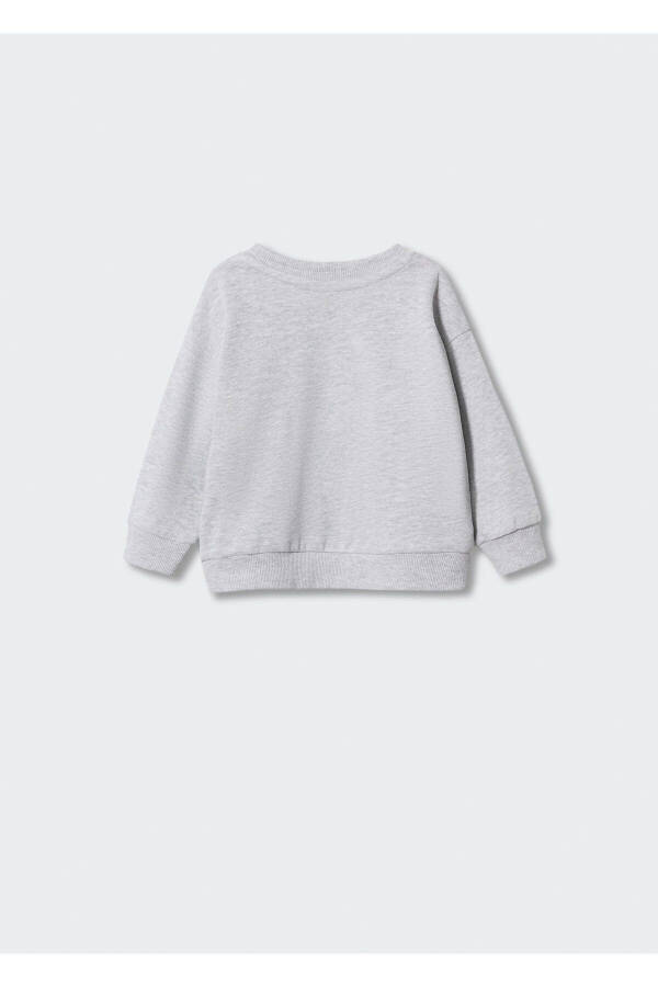 Baby Boy Metal Grey Sweatshirt - 8