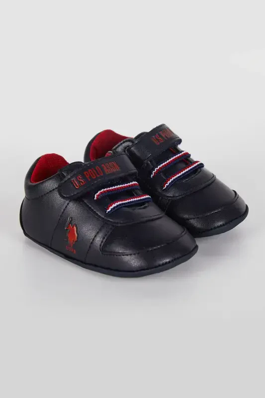 Baby Boy Navy Blue Baby Shoe-Navy - 3