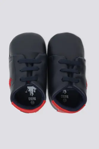 Baby Boy Navy Blue Baby Shoe-Navy Blue - 5