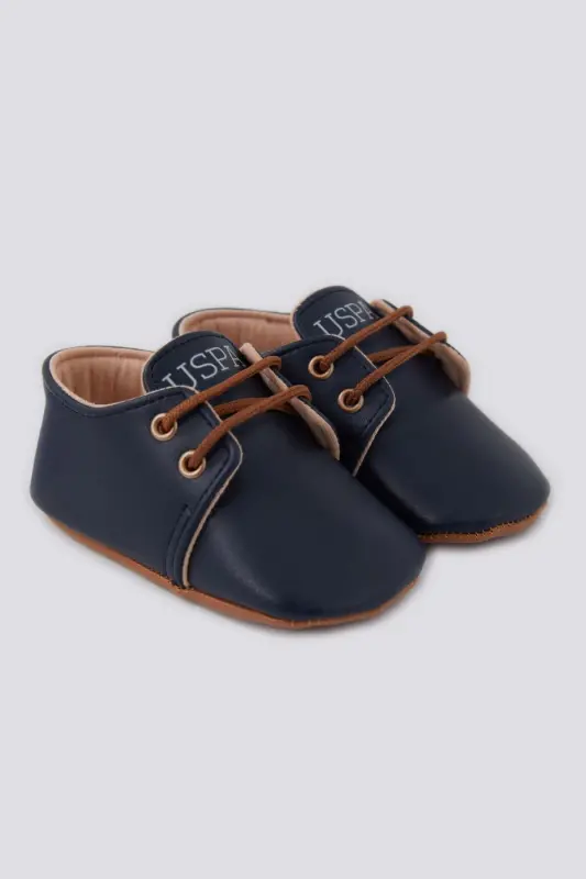 Baby Boy Navy Blue Baby Shoe-Navy Blue - 3