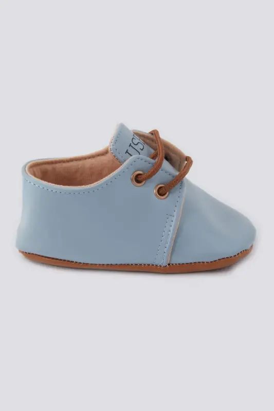 Baby Boy Navy Blue Baby Shoe-Navy Blue - 1