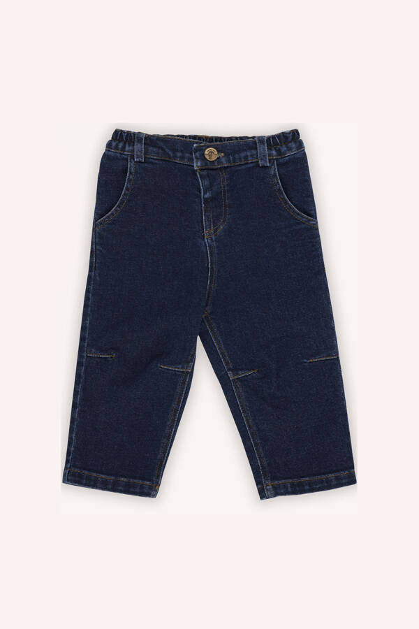 Baby Boy Navy Blue Jeans - 1