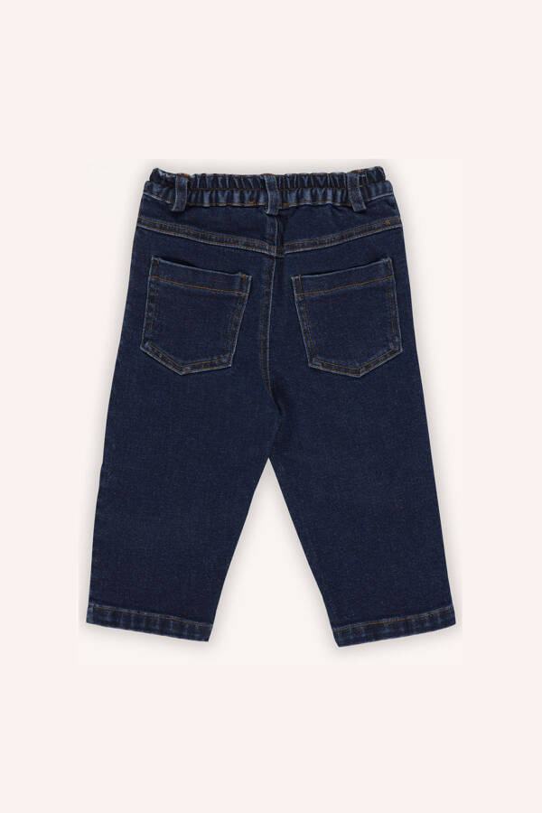 Baby Boy Navy Blue Jeans - 2