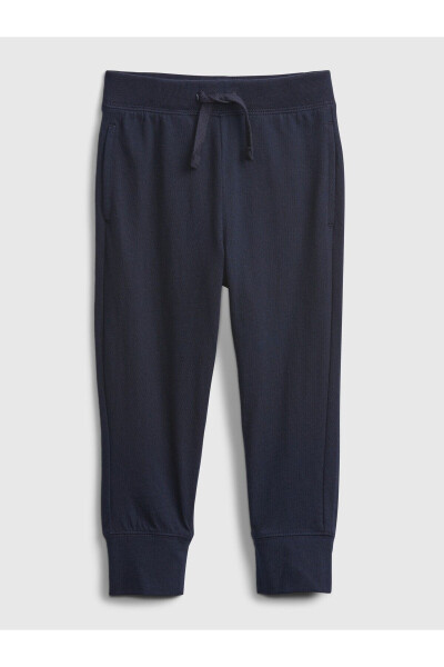 Baby Boy Navy Blue Mix And Match Pull-on Sweatpants - 5