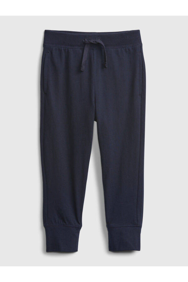 Baby Boy Navy Blue Mix And Match Pull-on Sweatpants - 1