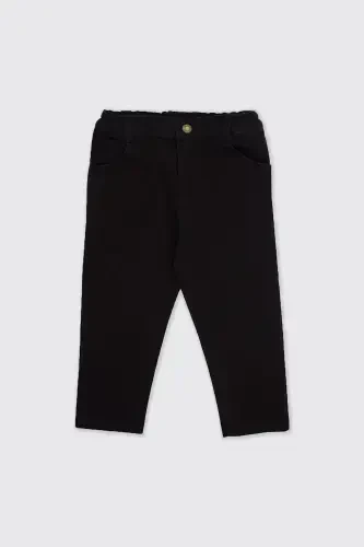 Baby Boy Navy Blue Pants - 1