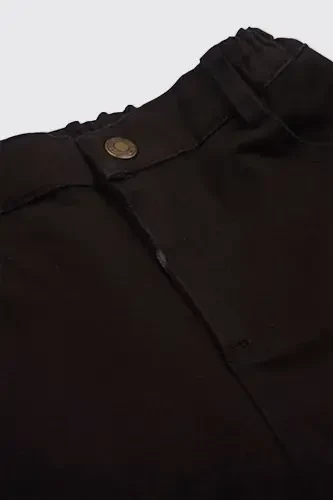 Baby Boy Navy Blue Pants - 3