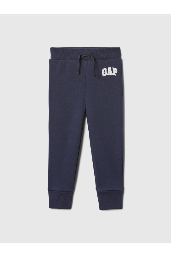 Baby Boy Navy Logo Sweatpants - 1