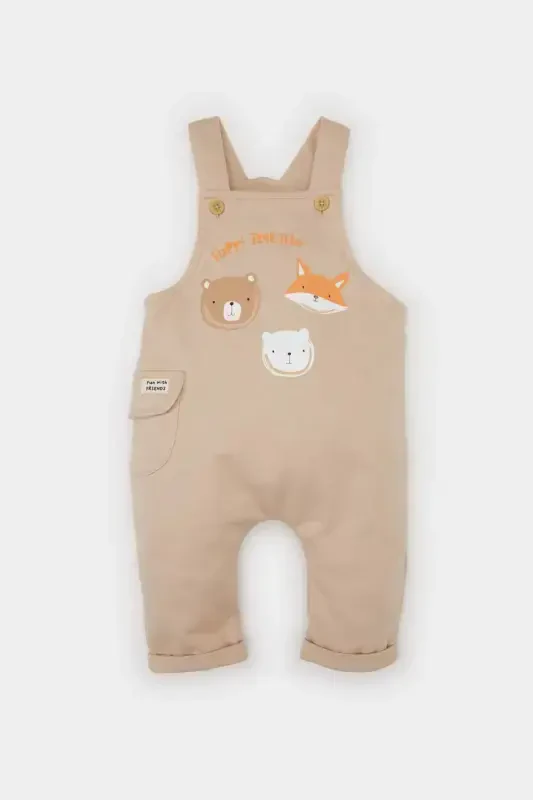 Baby Boy Newborn Printed Romper Jumpsuit D6025a524wn - 1