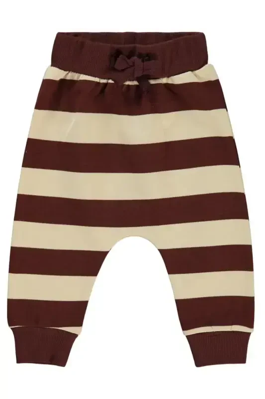 Baby Boy One-Piece Bodysuit Without Feet 6-18 Months Chocolate Brown - 1