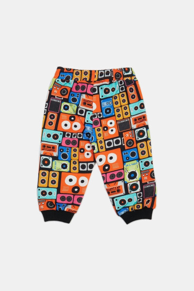 Baby Boy Patterned Sweatpants 23pssbg1203 - 2