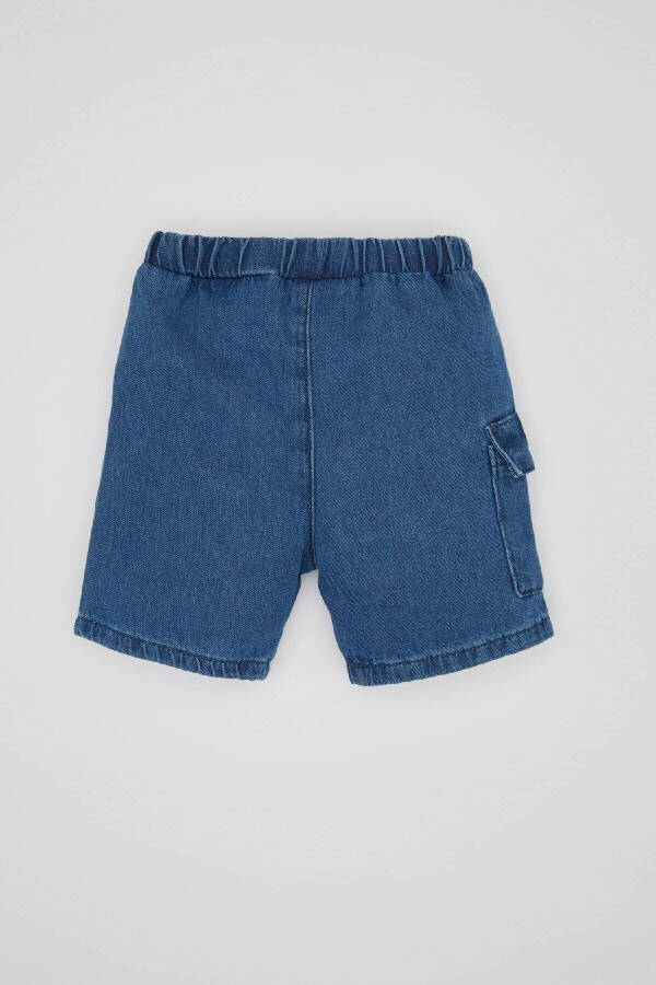 Baby Boy Printed Jean Shorts C2282A524SM - 5